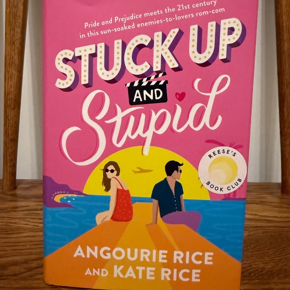 Stuck Up and Stupid Reese’s Book Club Hardcover Book Brand New